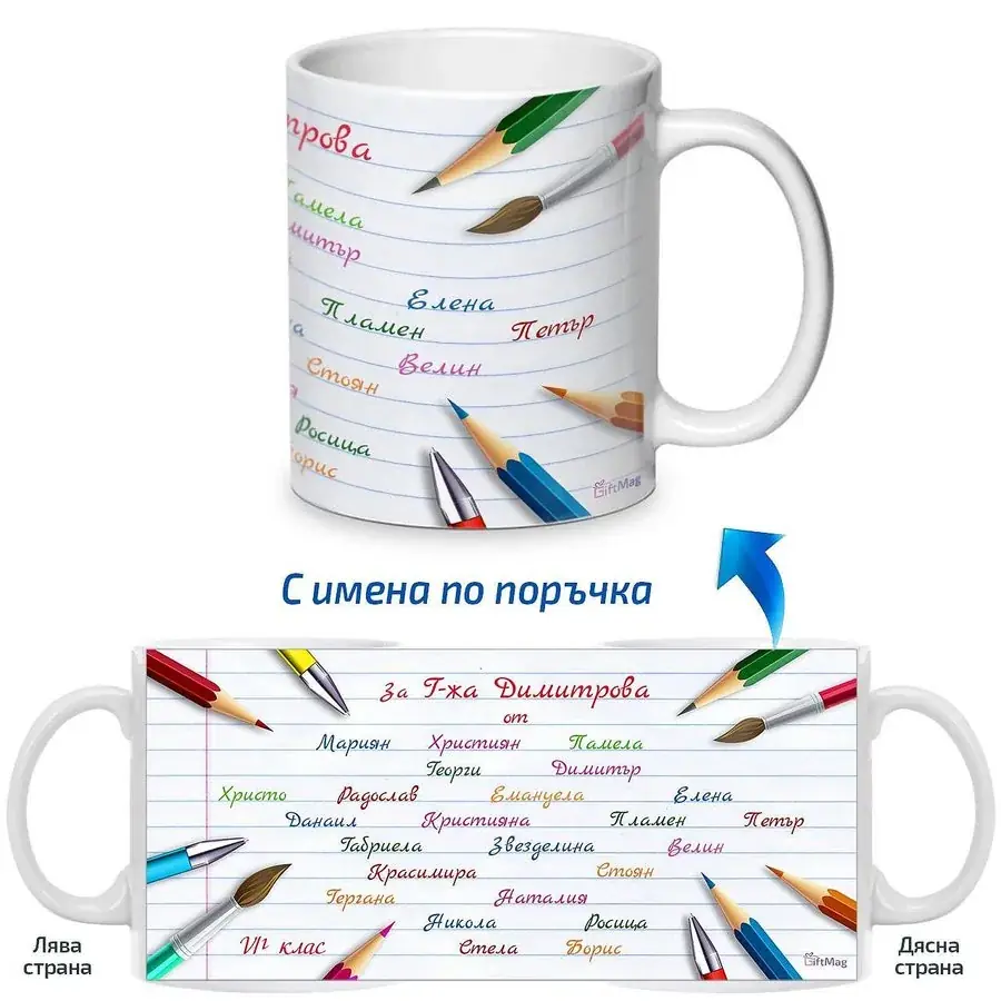Чаша за Учител - от целия клас