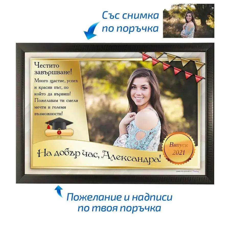 Колаж за абитуриенти / дипломиране