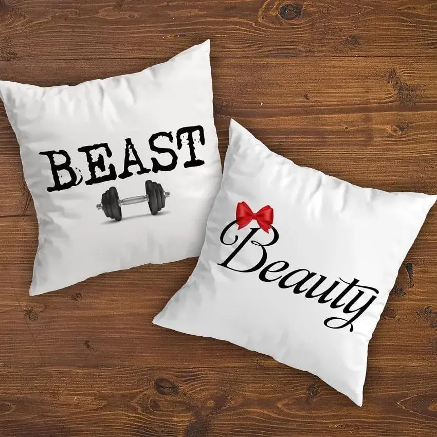 Комплект възглавници Beast / Beauty